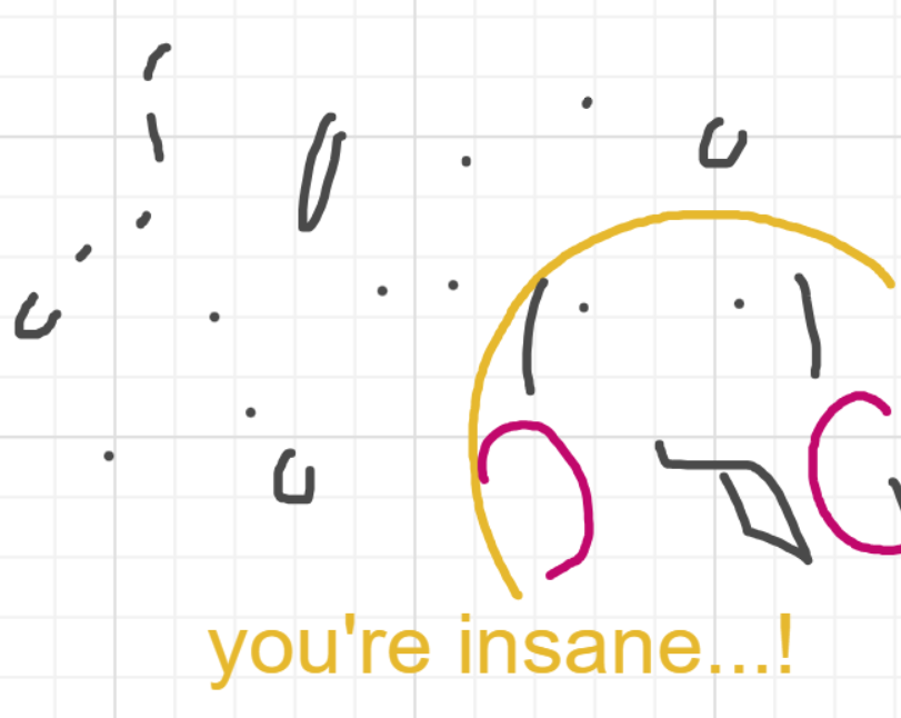 A panel from I've Been Everywhere, Man, episode nine of the Board Boards object show by Furretwalk/WalkingFurret.